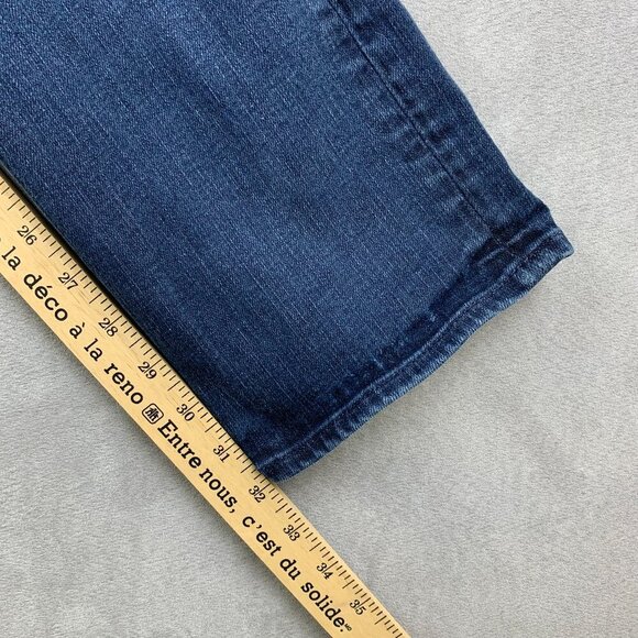 Ralph Lauren Polo Mens Pants 33 Blue Jeans Varick Slim Straight Denim 33x32 - Picture 7 of 13